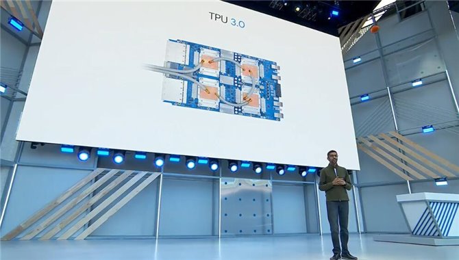  谷歌推出AI专用芯片TPU 3.0：计算性能提高八倍 人工智能